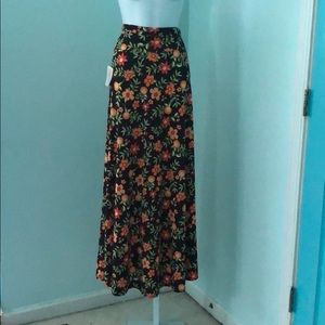 New with tags Lularoe small silky maxi skirt